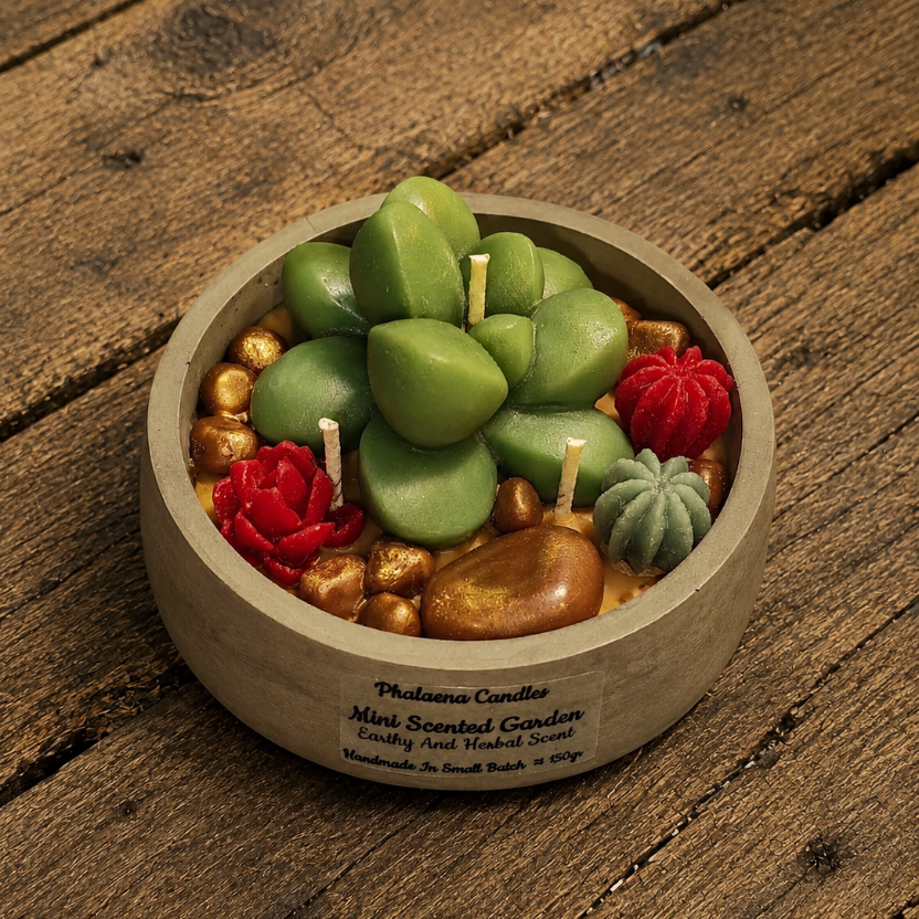 Scented wax garden