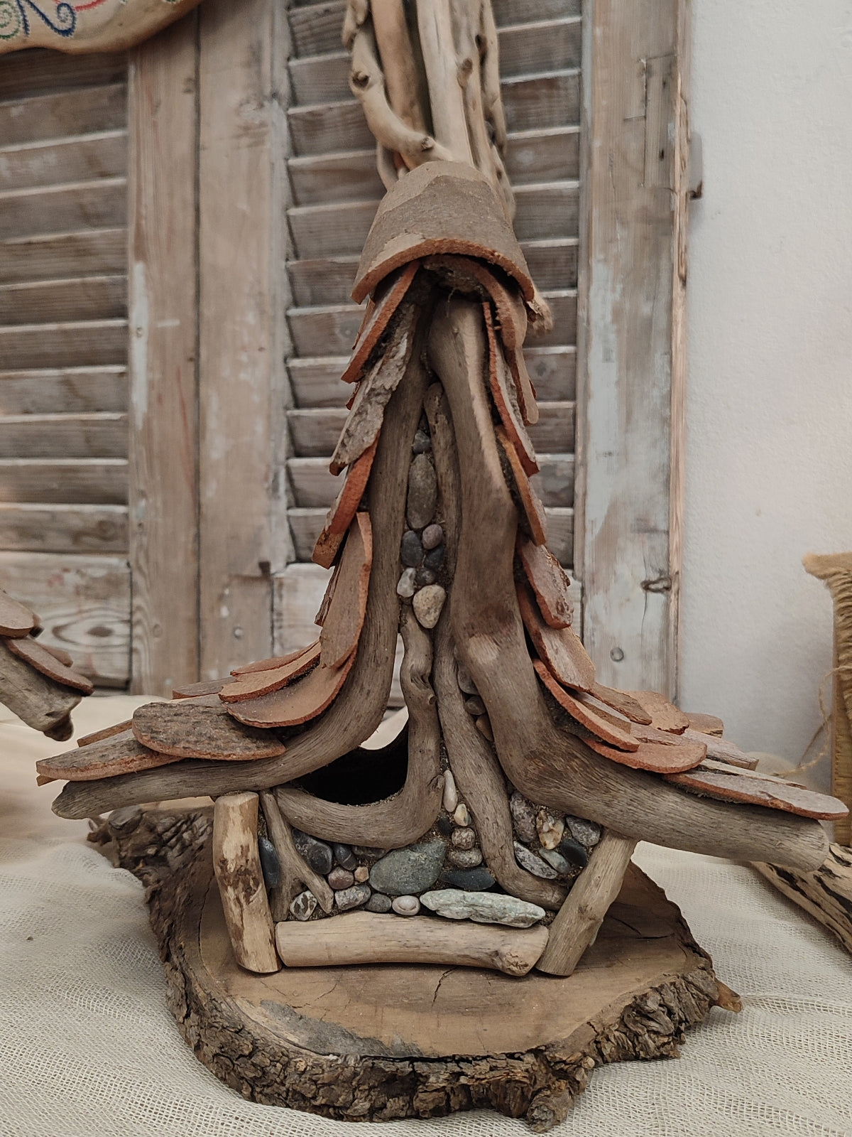 Moonroot Driftwood Fairy House