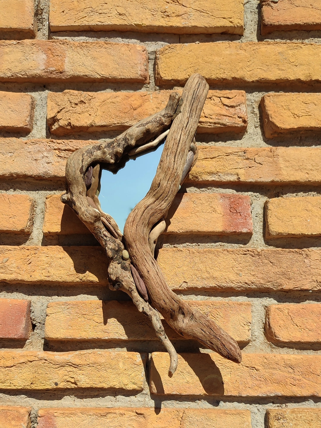Rustic Driftwood Mirror
