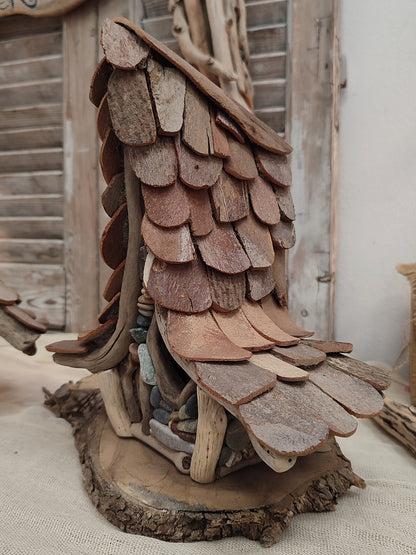 Moonroot Driftwood Fairy House
