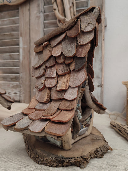 Moonroot Driftwood Fairy House